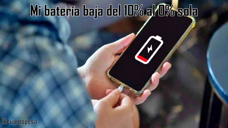 Batería Inestable Mi Batería Baja del 10% al 0%