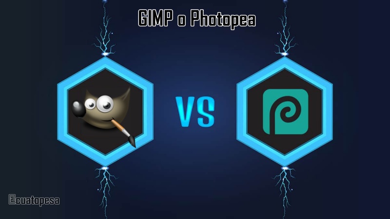 GIMP o Photopea: elige el editor ideal para ti