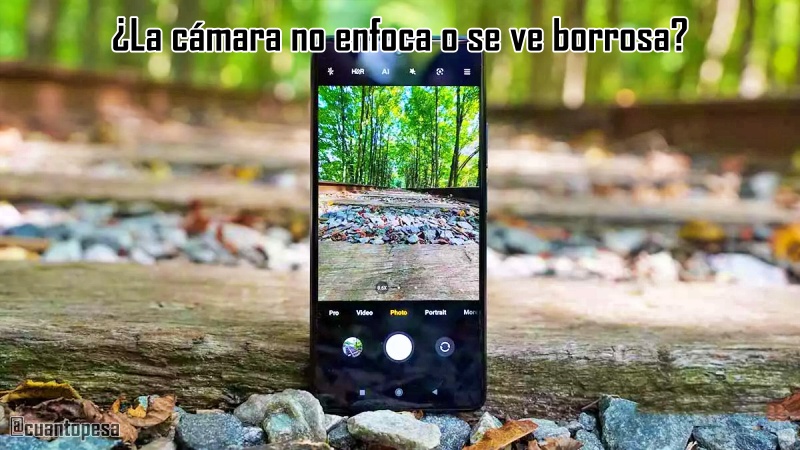 ¿La cámara no enfoca o se ve borrosa? Soluciones rápidas
