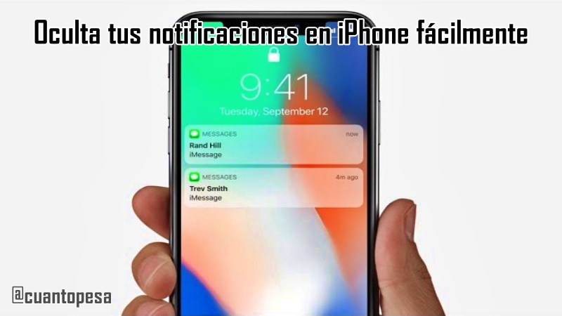 Oculta tus notificaciones en iPhone fácilmente