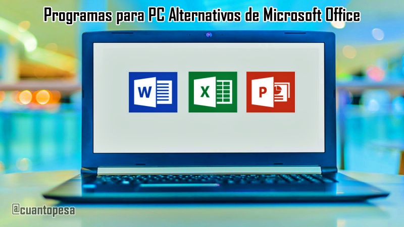 Programas para PC Alternativos de Microsoft Office