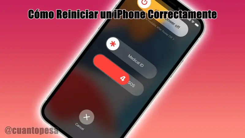 Cómo Reiniciar un iPhone Correctamente
