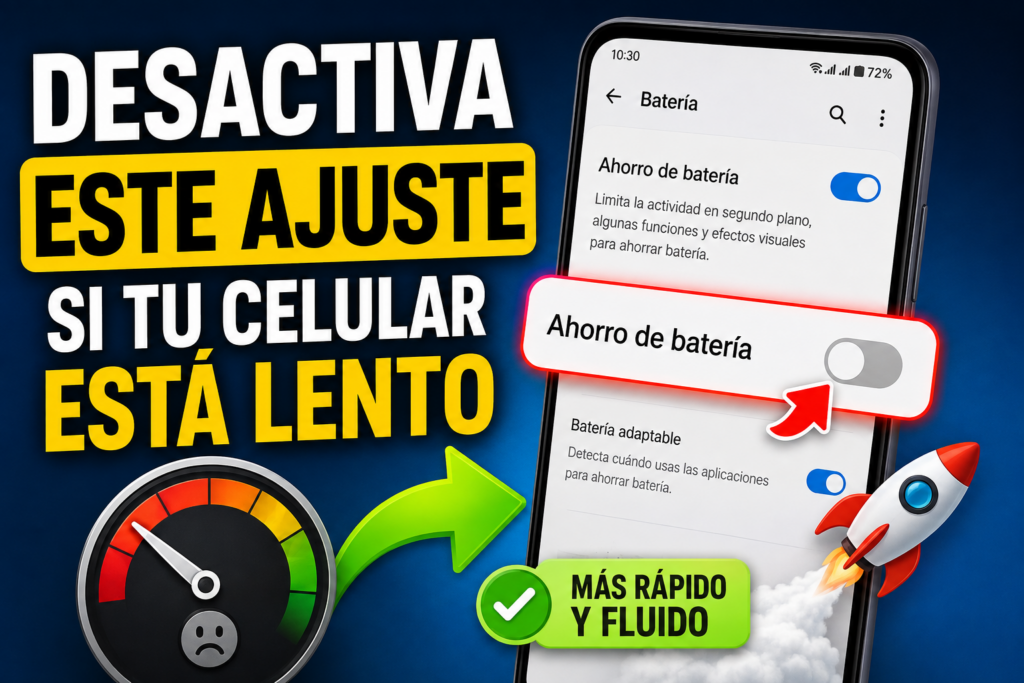 Desactiva este Ajuste si tu Celular está Lento