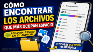 Cómo Encontrar los Archivos que más Ocupan Espacio
